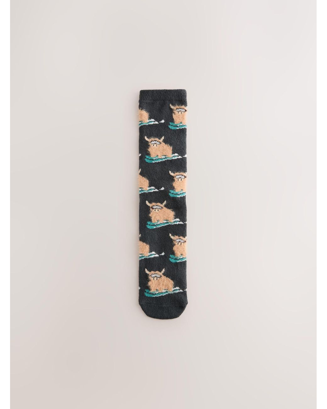 Next Blue Winter Hamish Fluffy Socks 2 Pack for men