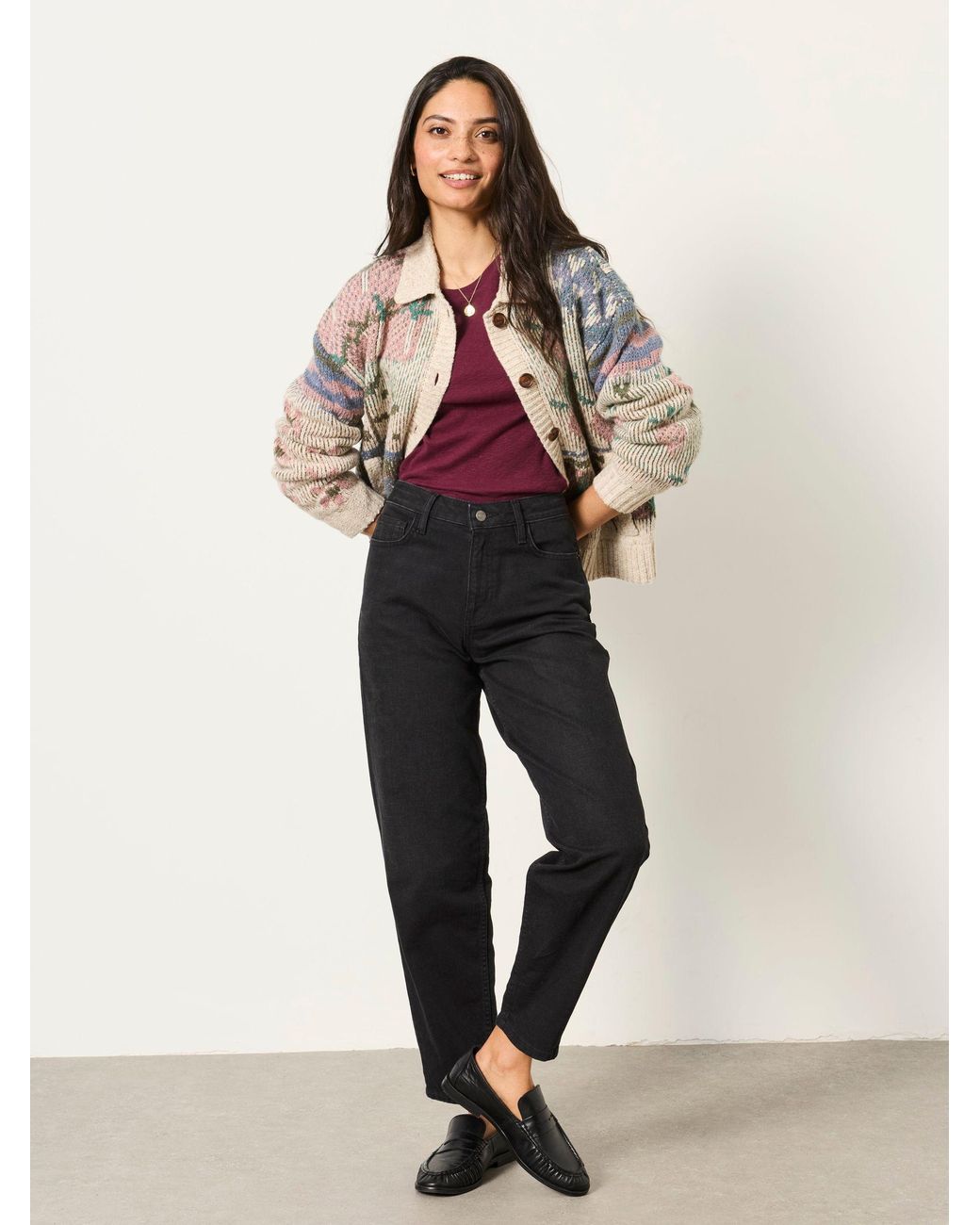 FatFace Black Marlow Petite Jeans
