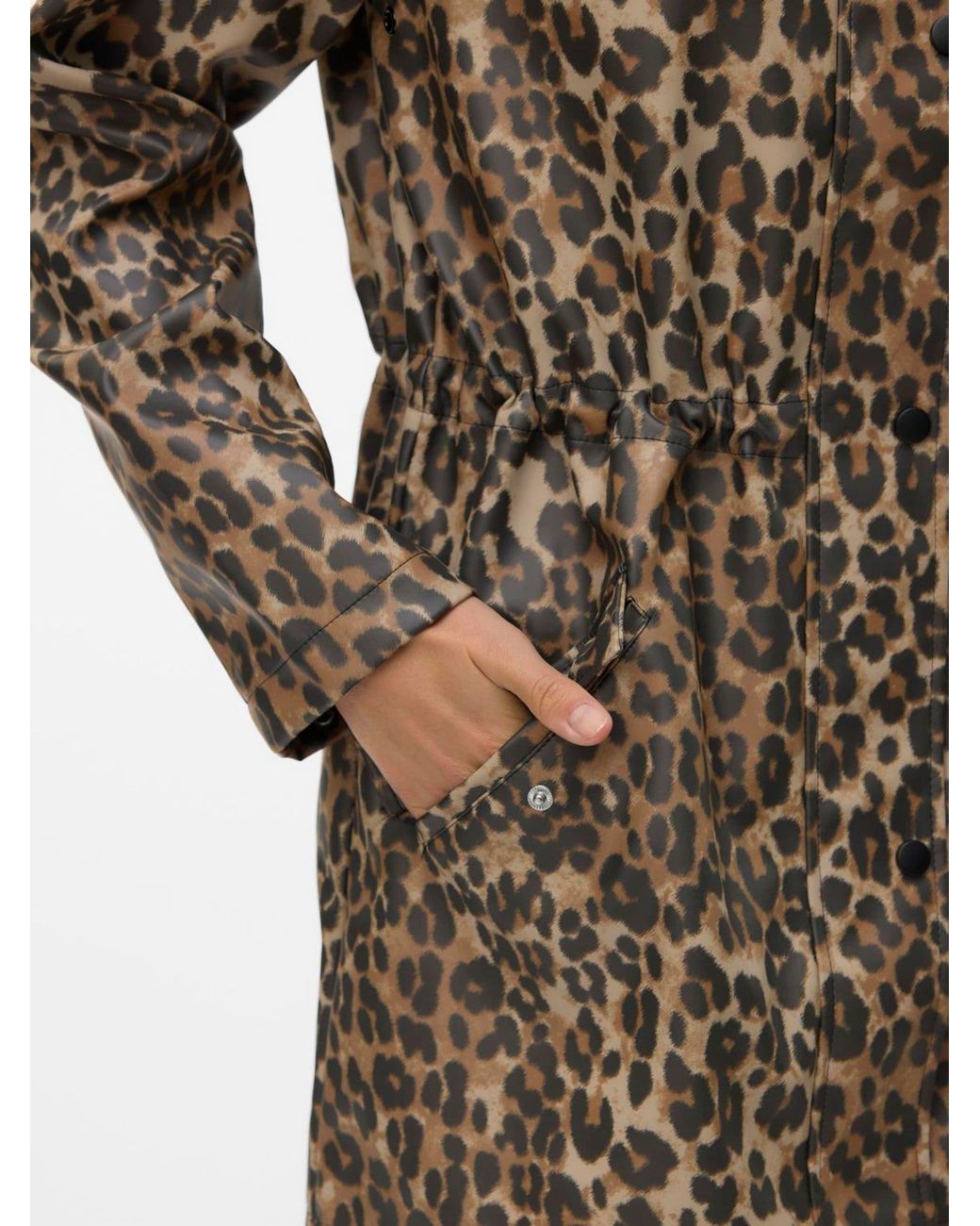 Vero Moda Brown Water Resistant Jacket