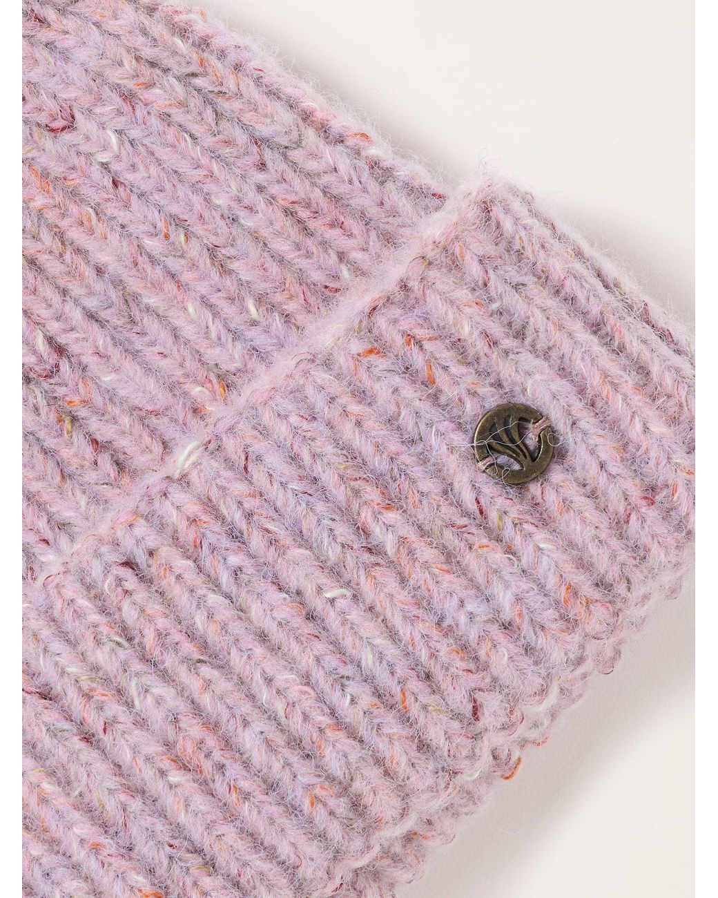 FatFace Pink Fatface Lilac Nep Beanie