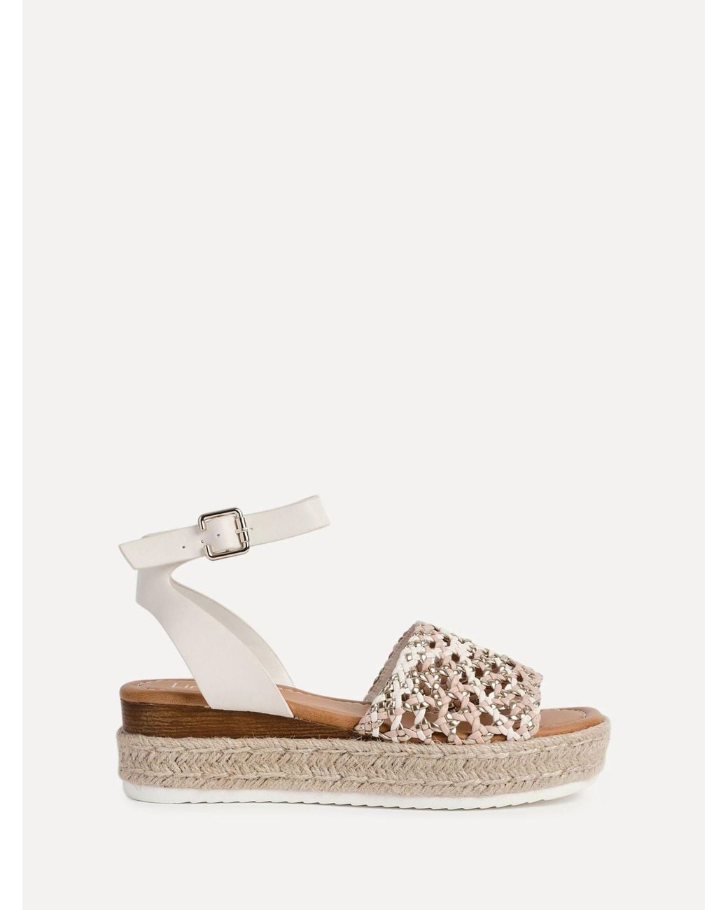 Linzi Gray Sundown Espadrille Flatform Sandals