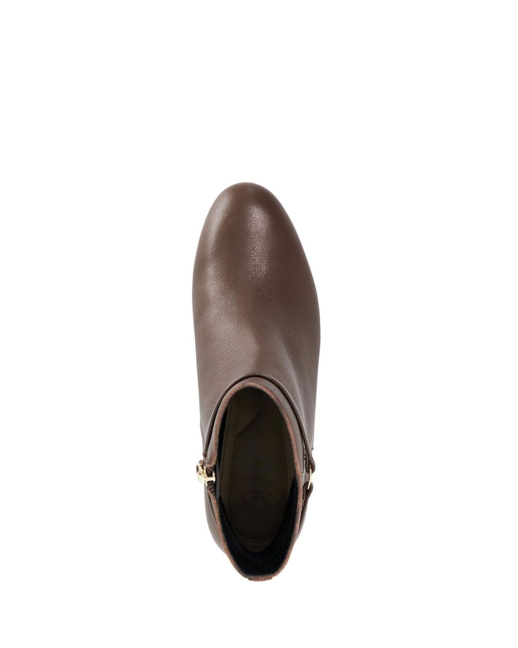 Dune Brown Oaken Ankle Boots