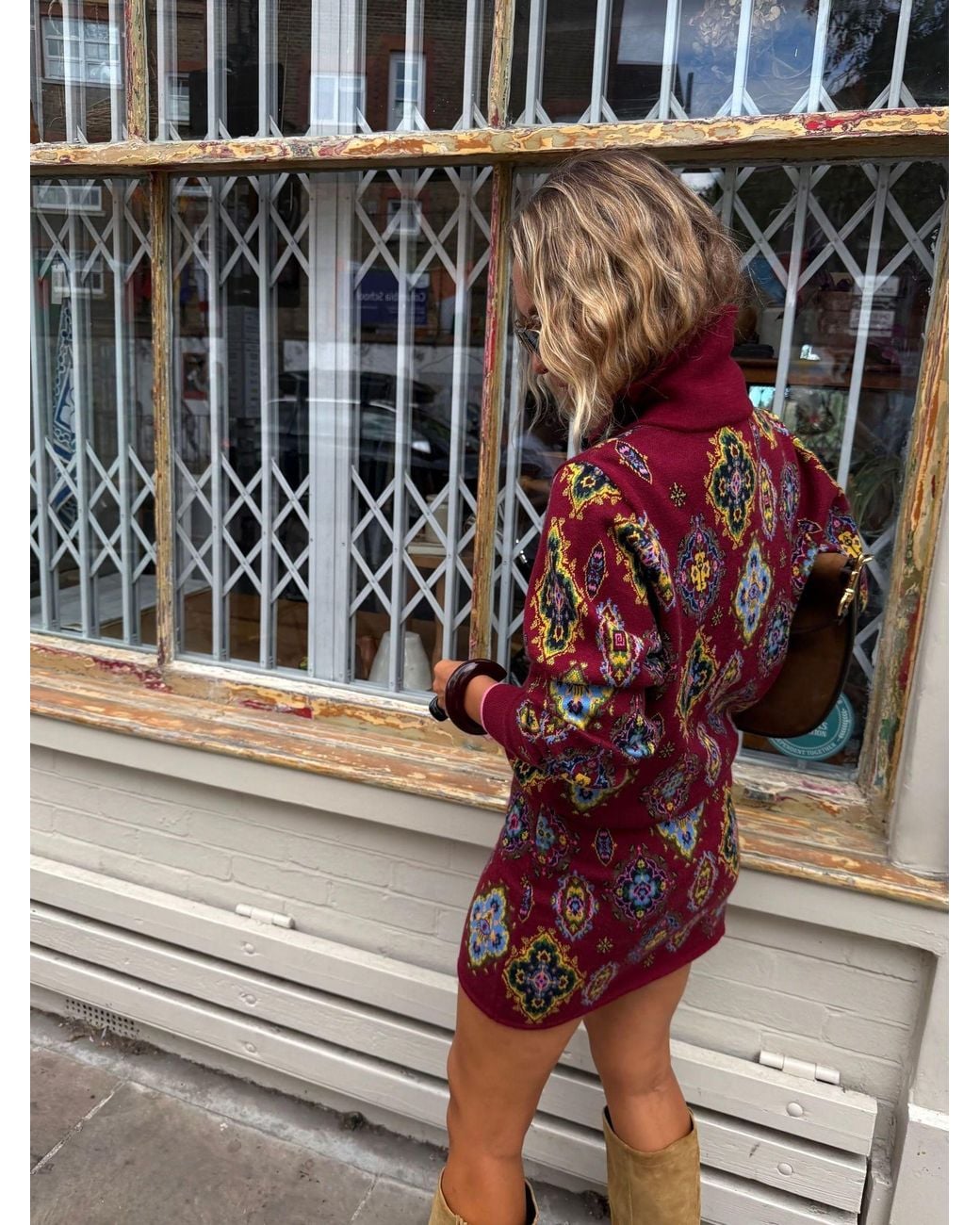 Never Fully Dressed Brown Tile Jake Skirt