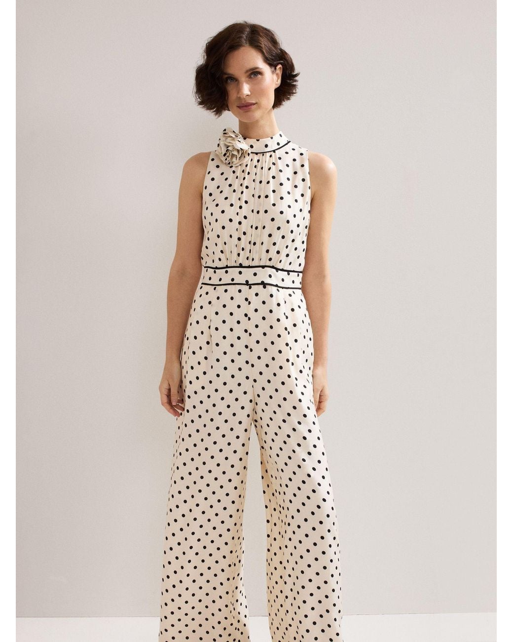 Phase Eight White Marilee Jumpsuit