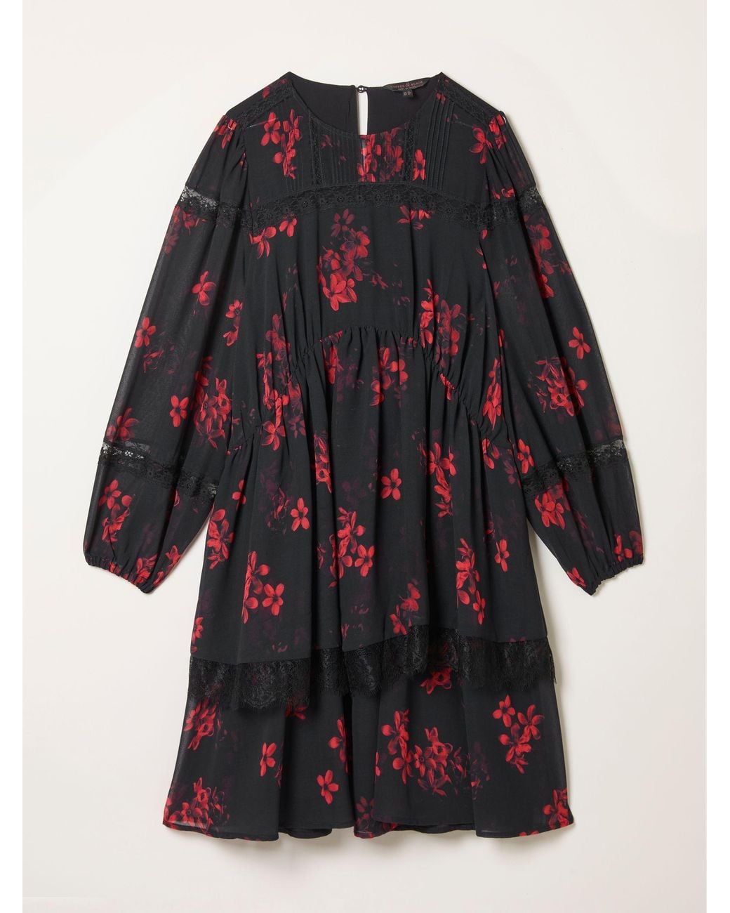 FatFace Brown Romy Regular Mini Dress
