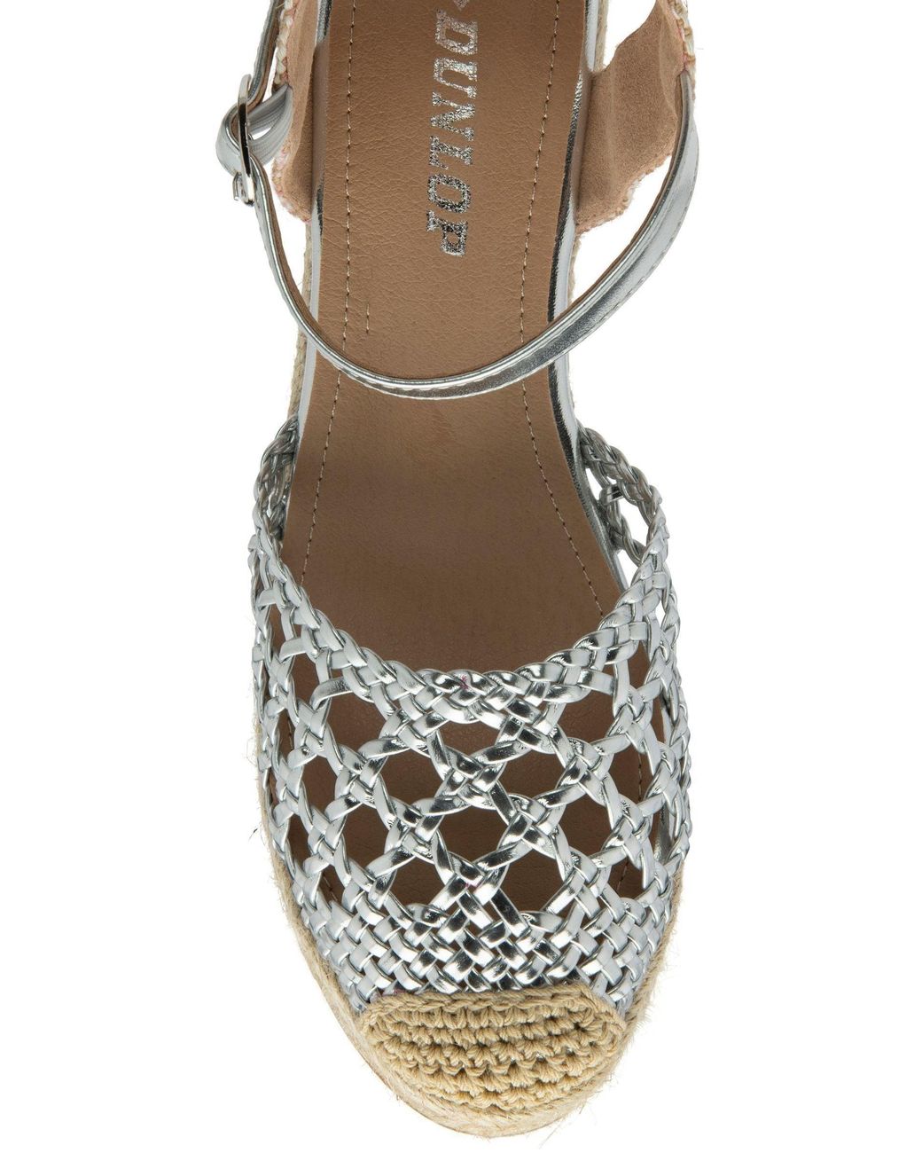 Dunlop White Wedge Shoes