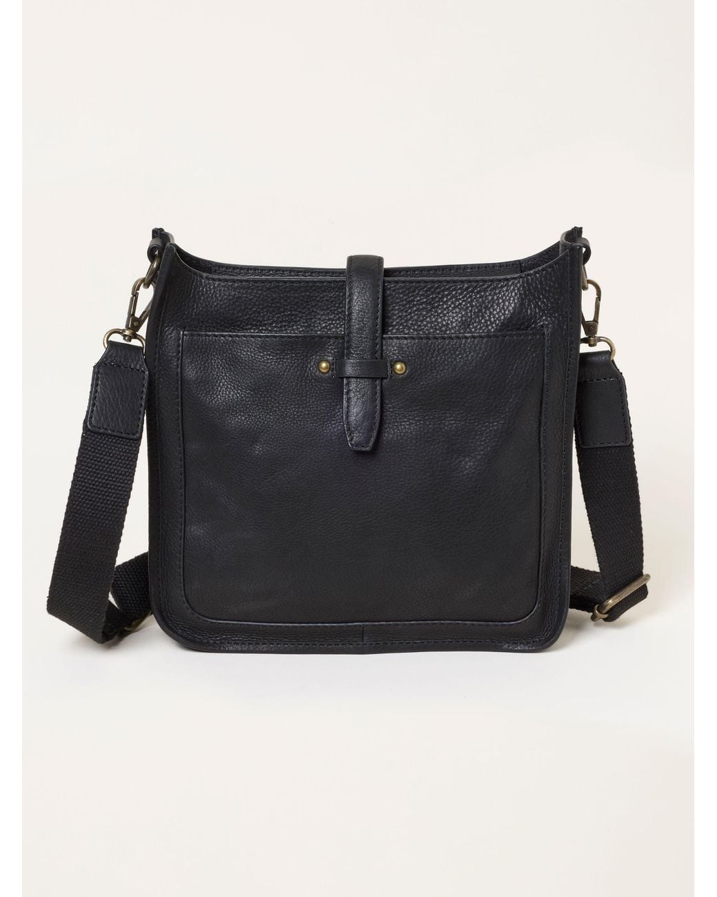FatFace Blue Mila Leather Crossbody Bag