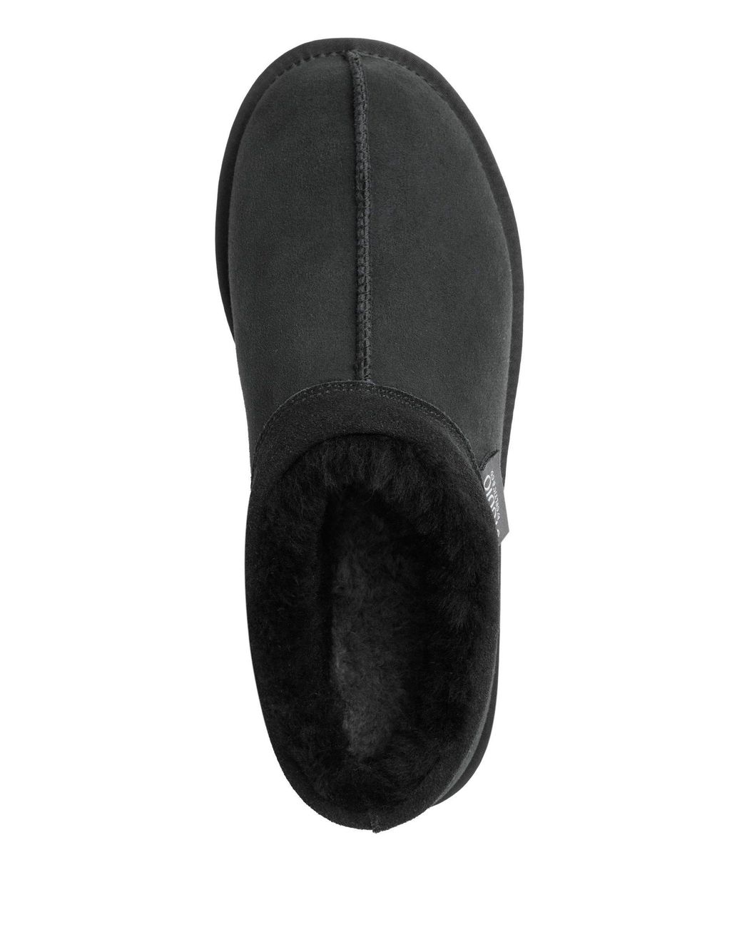 Celtic & Co. Black Studio Clog Slippers for men
