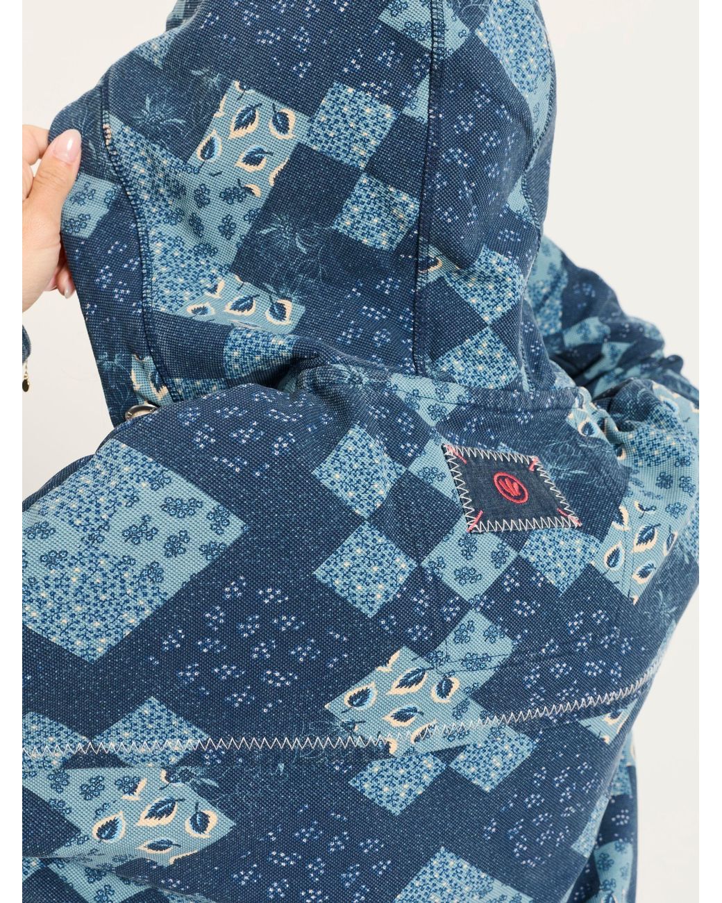 FatFace Blue Airlie Zip Through Hoodie