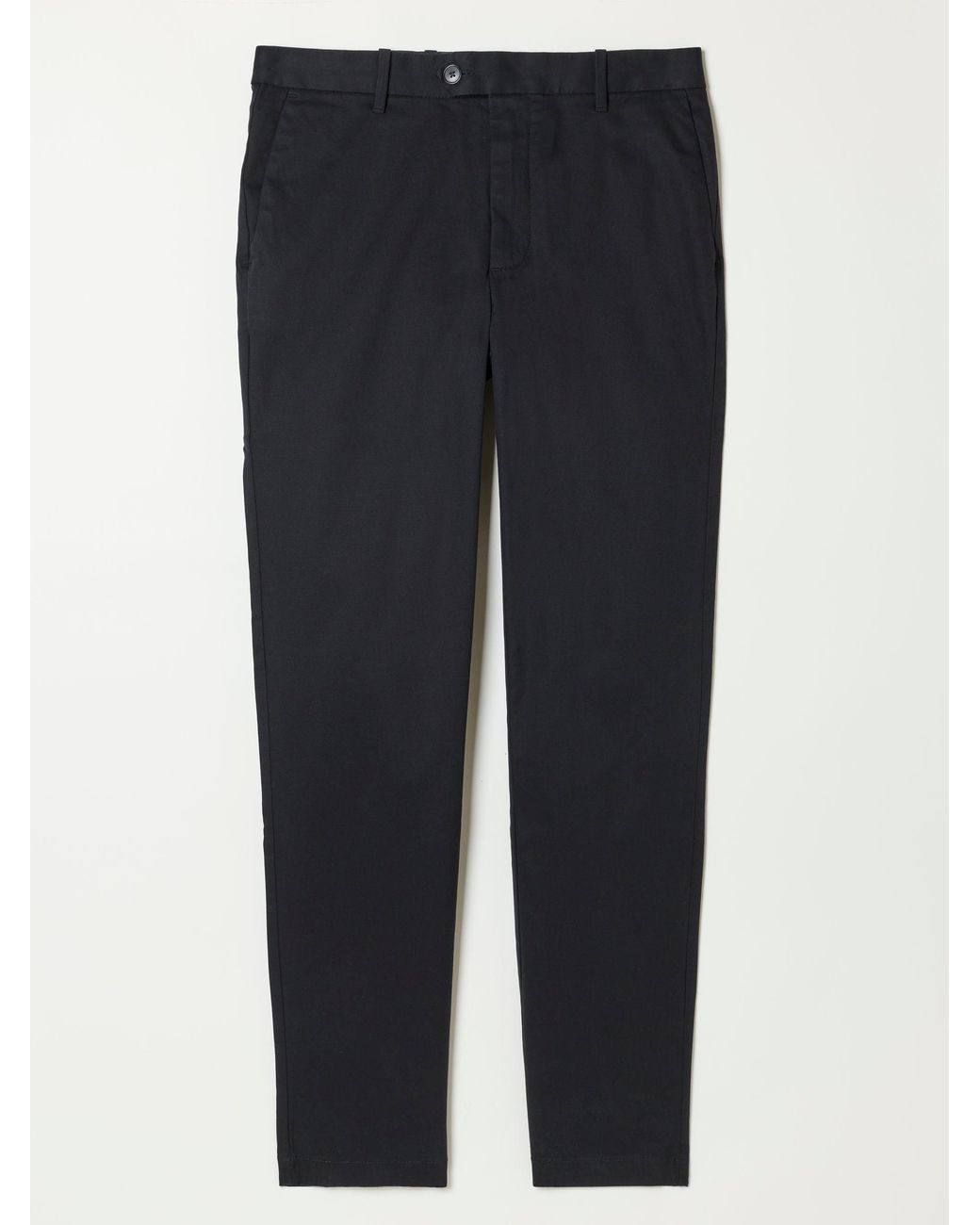 FatFace Black Bosbury Tailored Fit Smart Chino Trousers for men