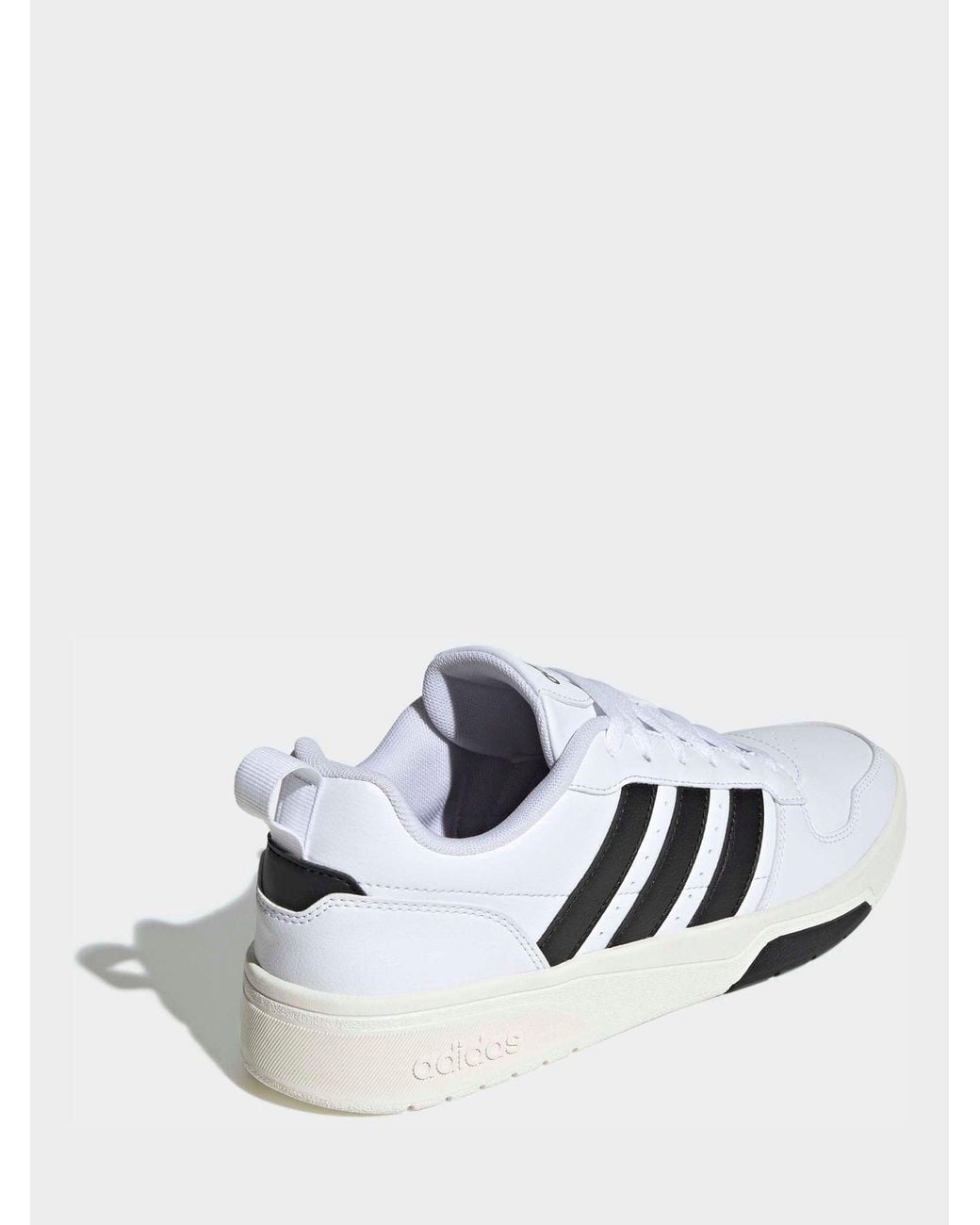 Adidas White Courtwave Shoes for men