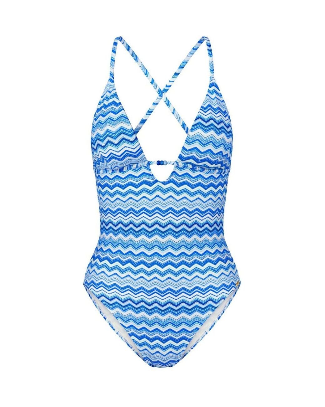 Triumph Blue Zig Zag Mix & Match Summer