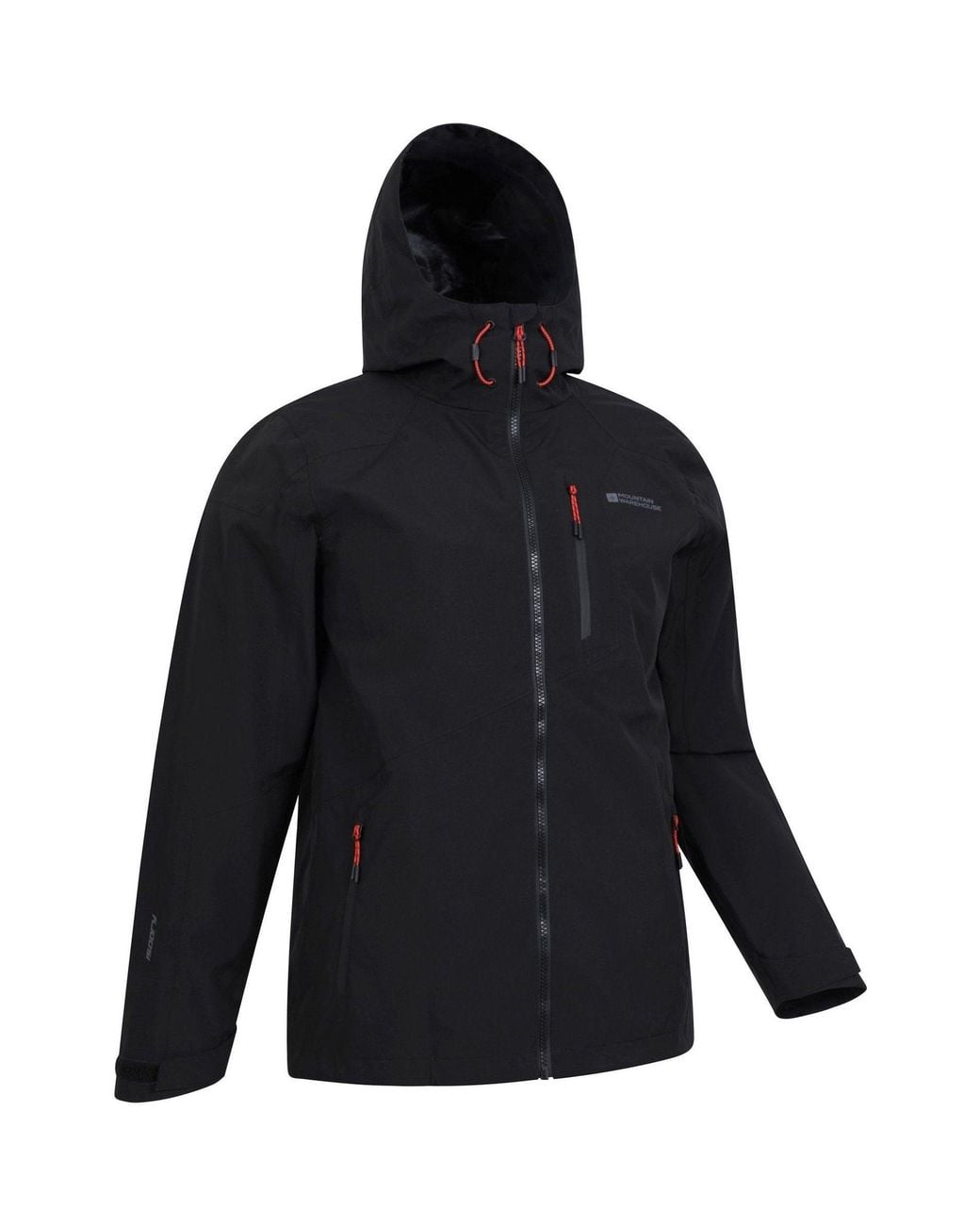 Mountain Warehouse Blue Bachill 3 Layer Waterproof Jacket for men