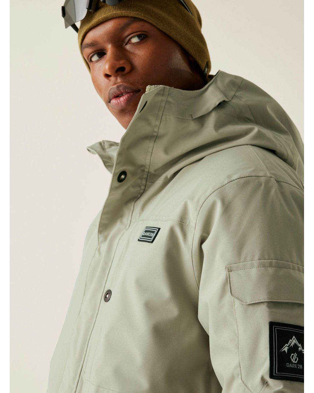 Dare 2b Gray Twin Tip Jacket for men