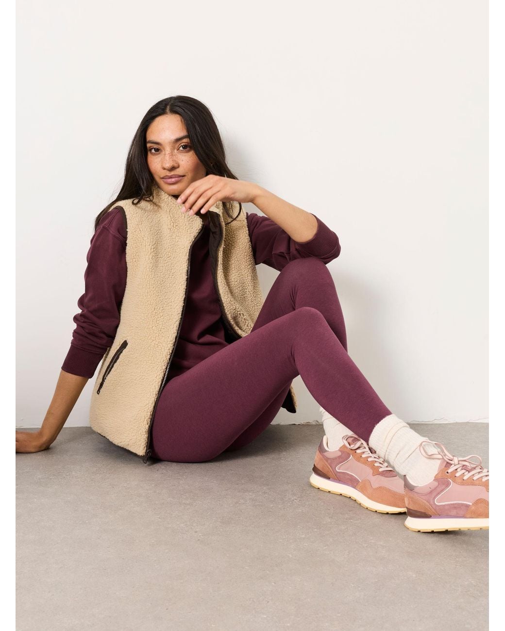 FatFace Pink Meribel High Rise Leggings