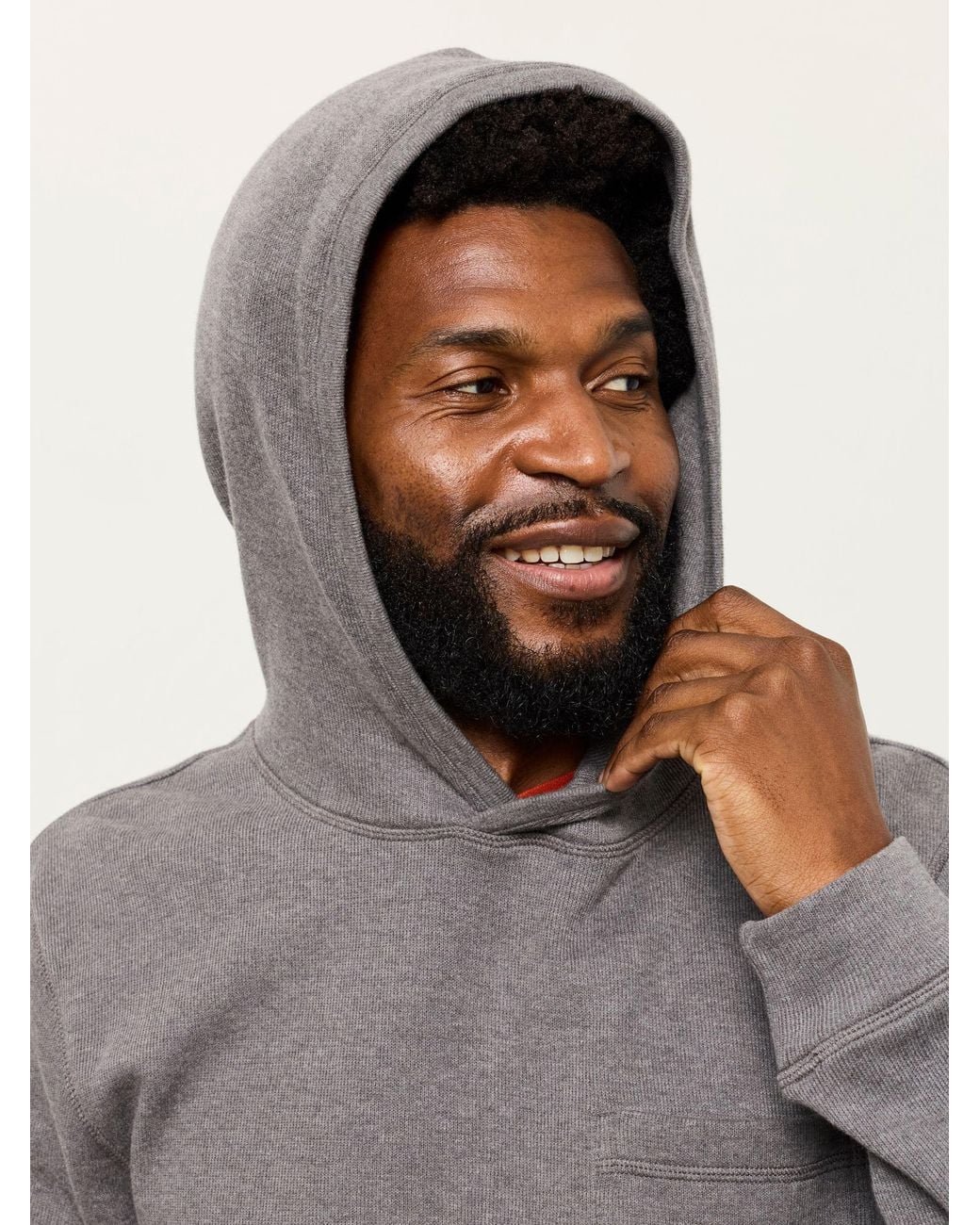 FatFace Gray Weston Lounge Hoodie for men