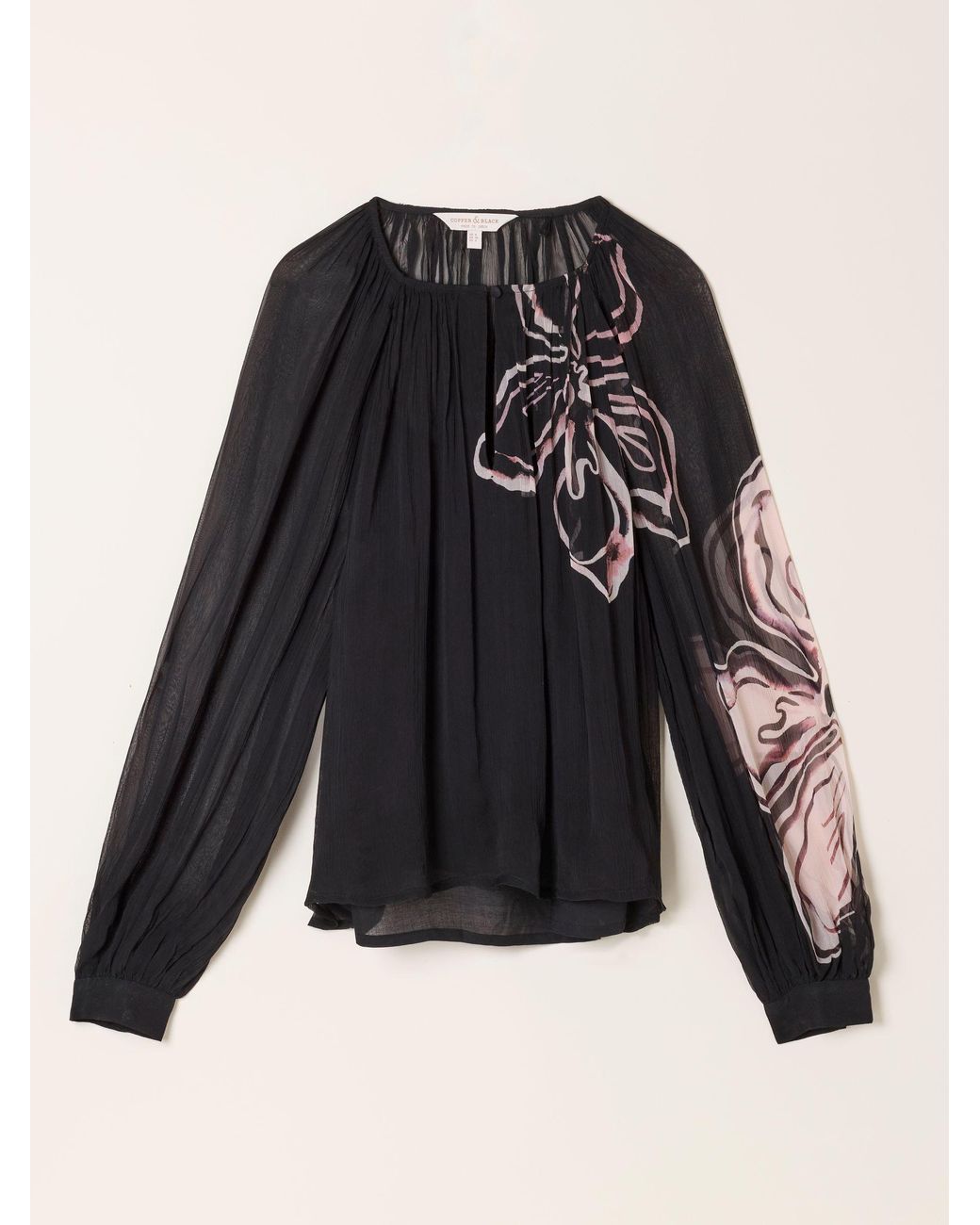 FatFace Black Fatface Emmy Petite Blouse