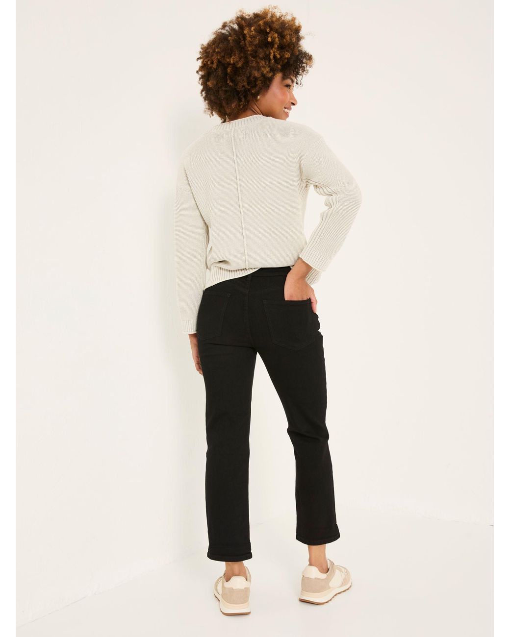 FatFace Natural Sway Cropped Jeans