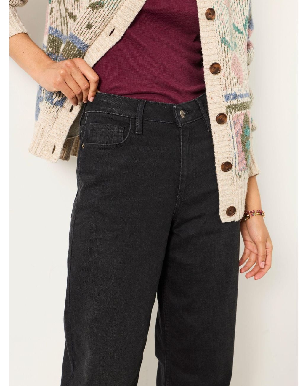 FatFace Black Marlow Petite Jeans