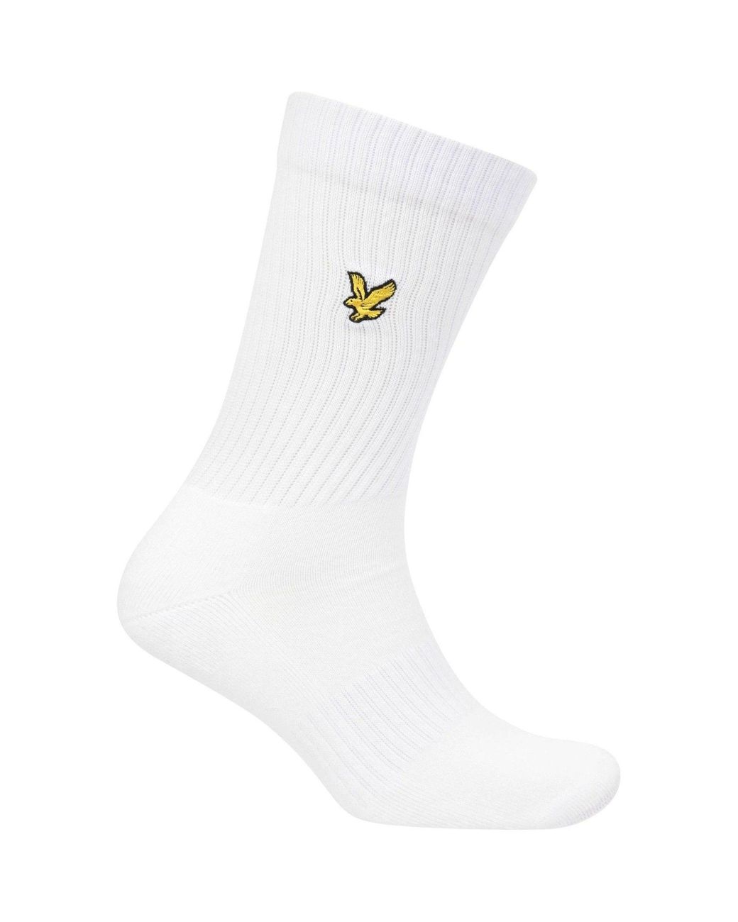 Lyle & Scott White Core Socks 5 Pack for men