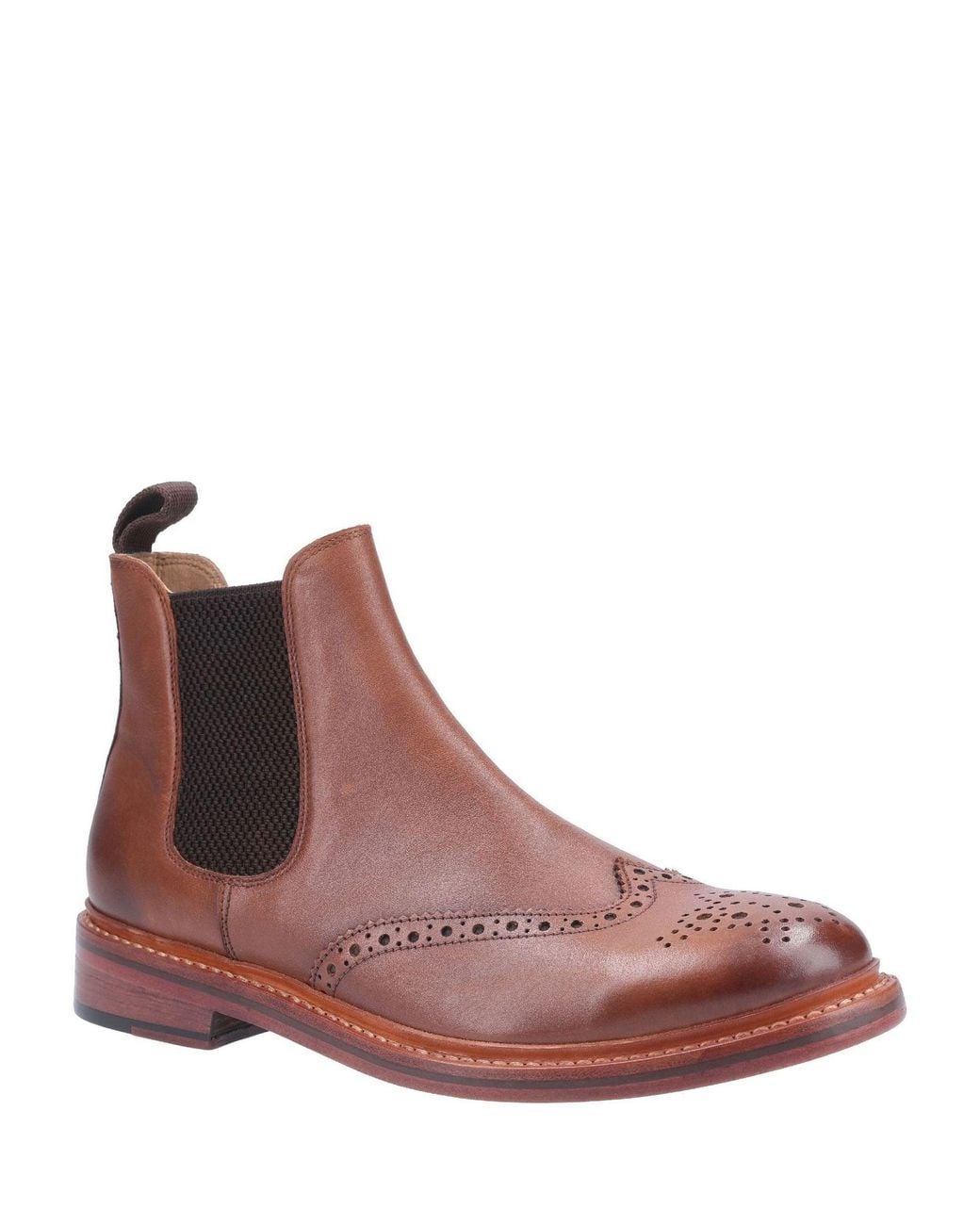 Cotswolds Siddington Chelsea Boots in Brown for Men | Lyst