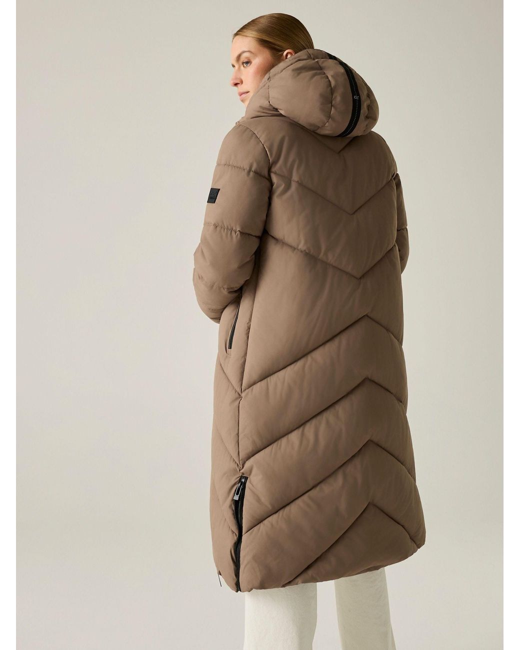 Regatta Brown Merida Baffled Jacket