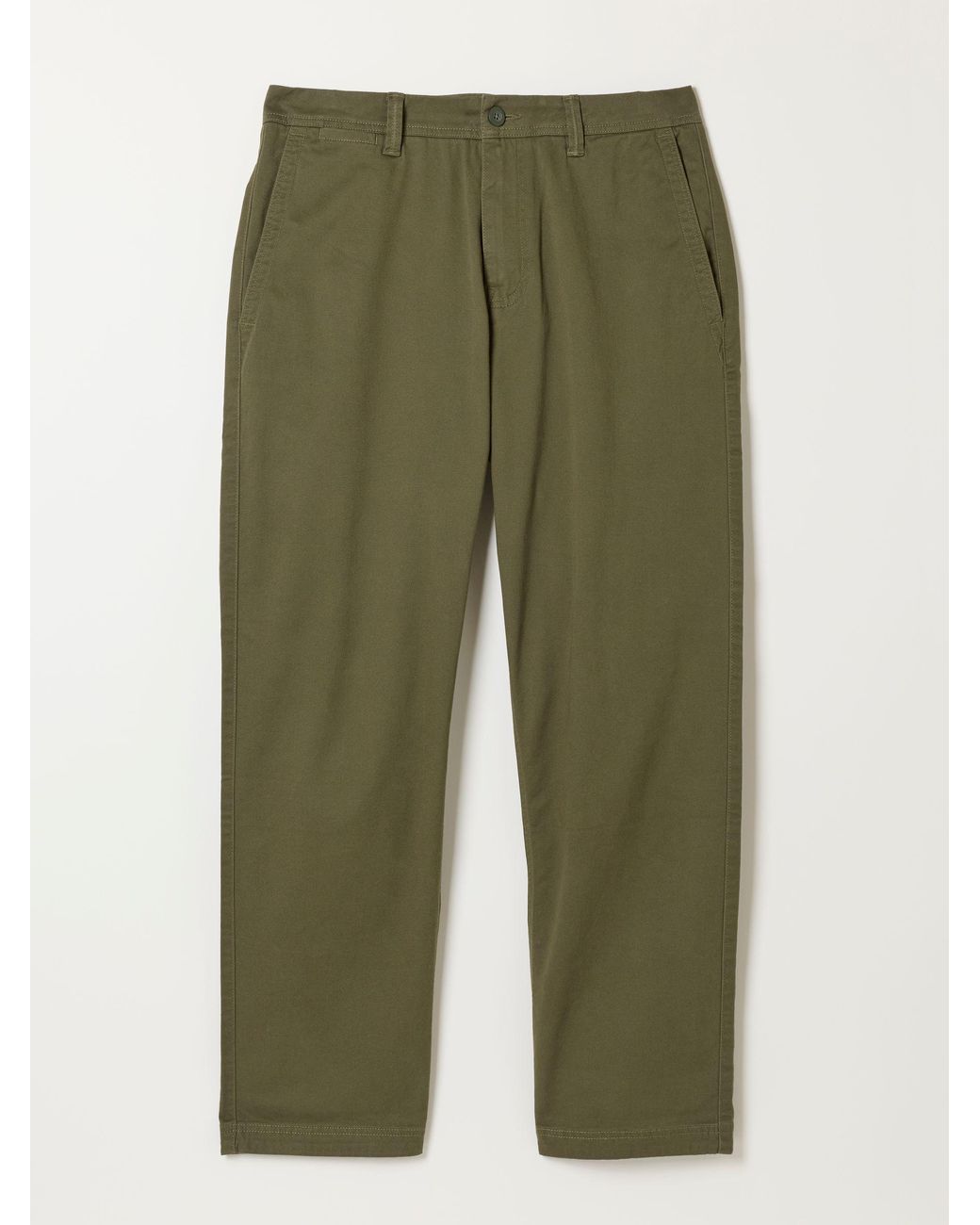 FatFace Green Carbis Relaxed Fit Chinos for men
