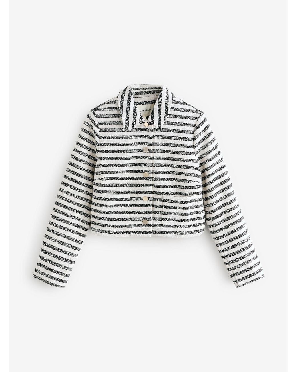 Phase Eight White Neave Stripe Jacket