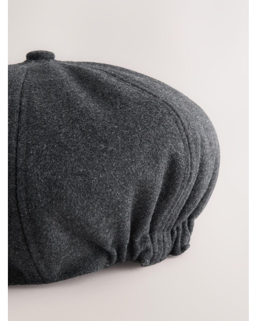 Next Gray Baker Boy Hat for men