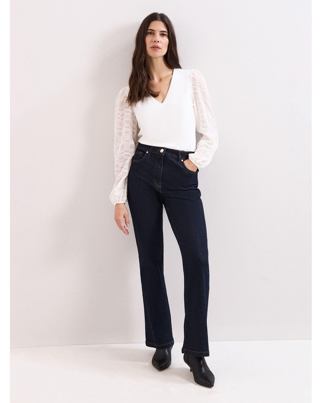 Phase Eight White Palmer Top