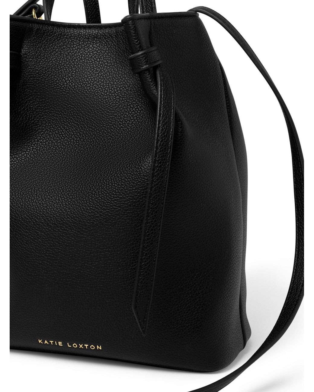 Katie Loxton Black Celina Bucket Bag