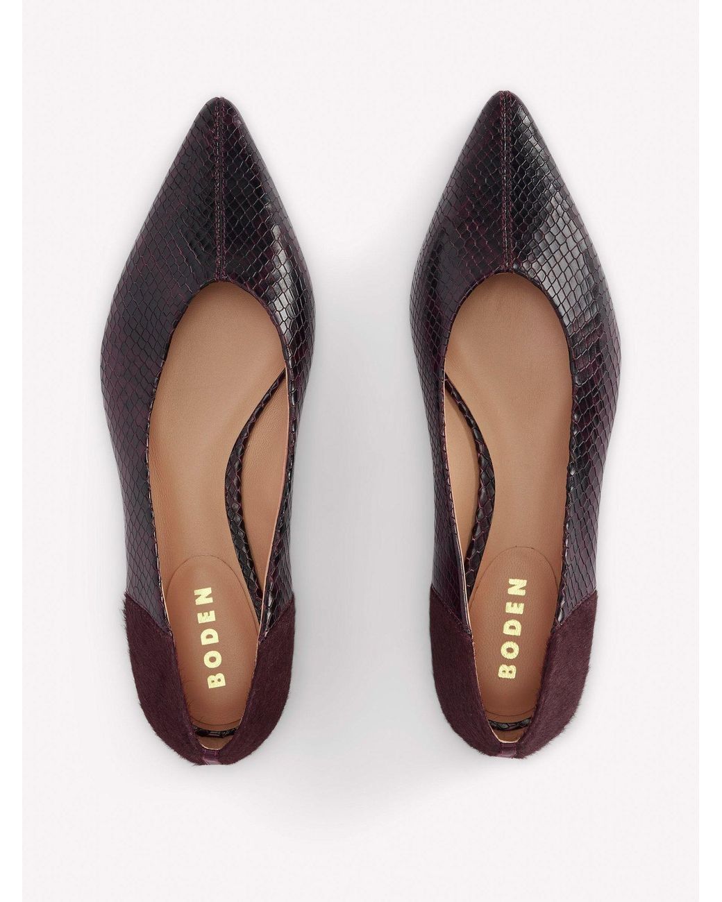 Boden Blue Nigella Pointed Flats