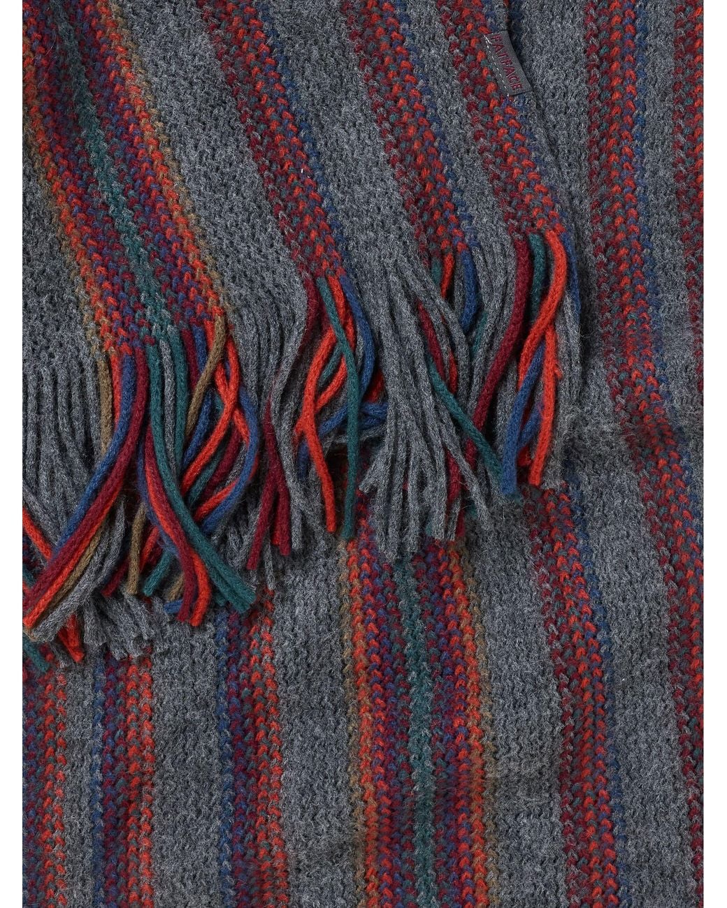 FatFace Purple Fatface Multi Vertical Stripe Scarf for men
