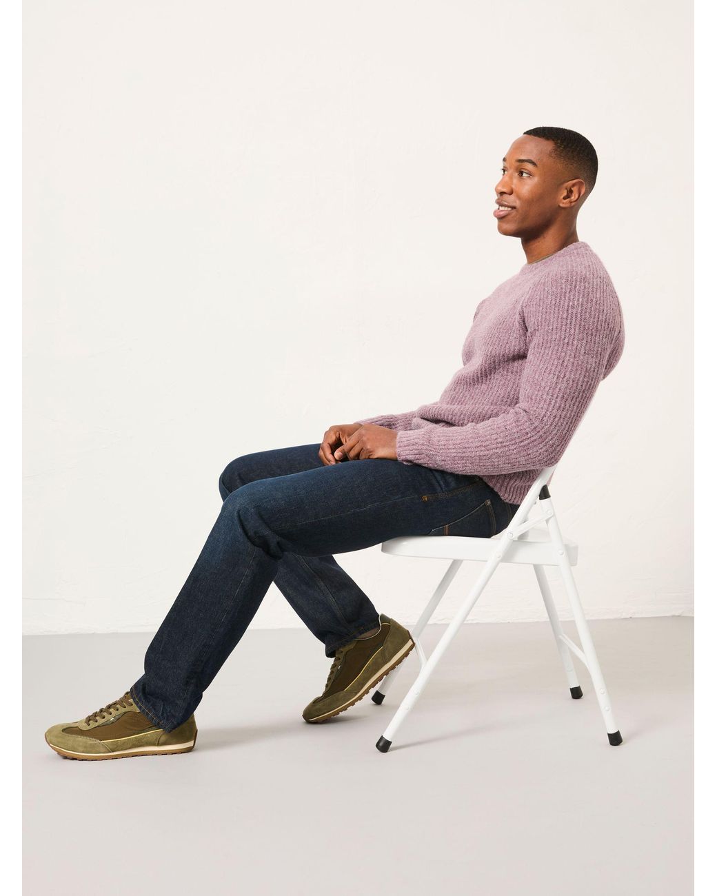 FatFace Multicolor Straight Fit Jeans for men