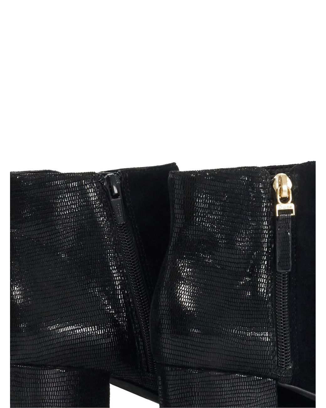 Dune Black Pipsi Ankle Boots