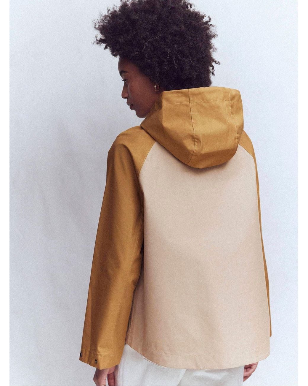 Boden Natural Lightweight Rain Jacket