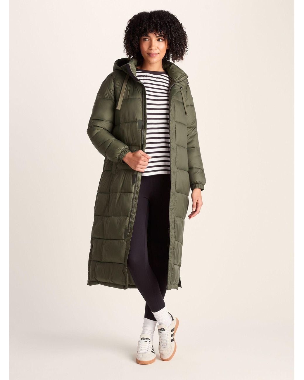 TOG24 Green Cautley Long Padded Jacket