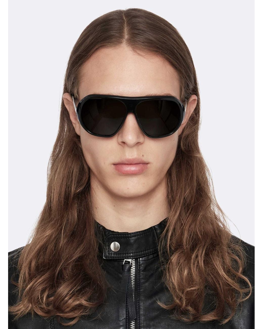 AllSaints Black Hiro Leather Bomber Jacket for men