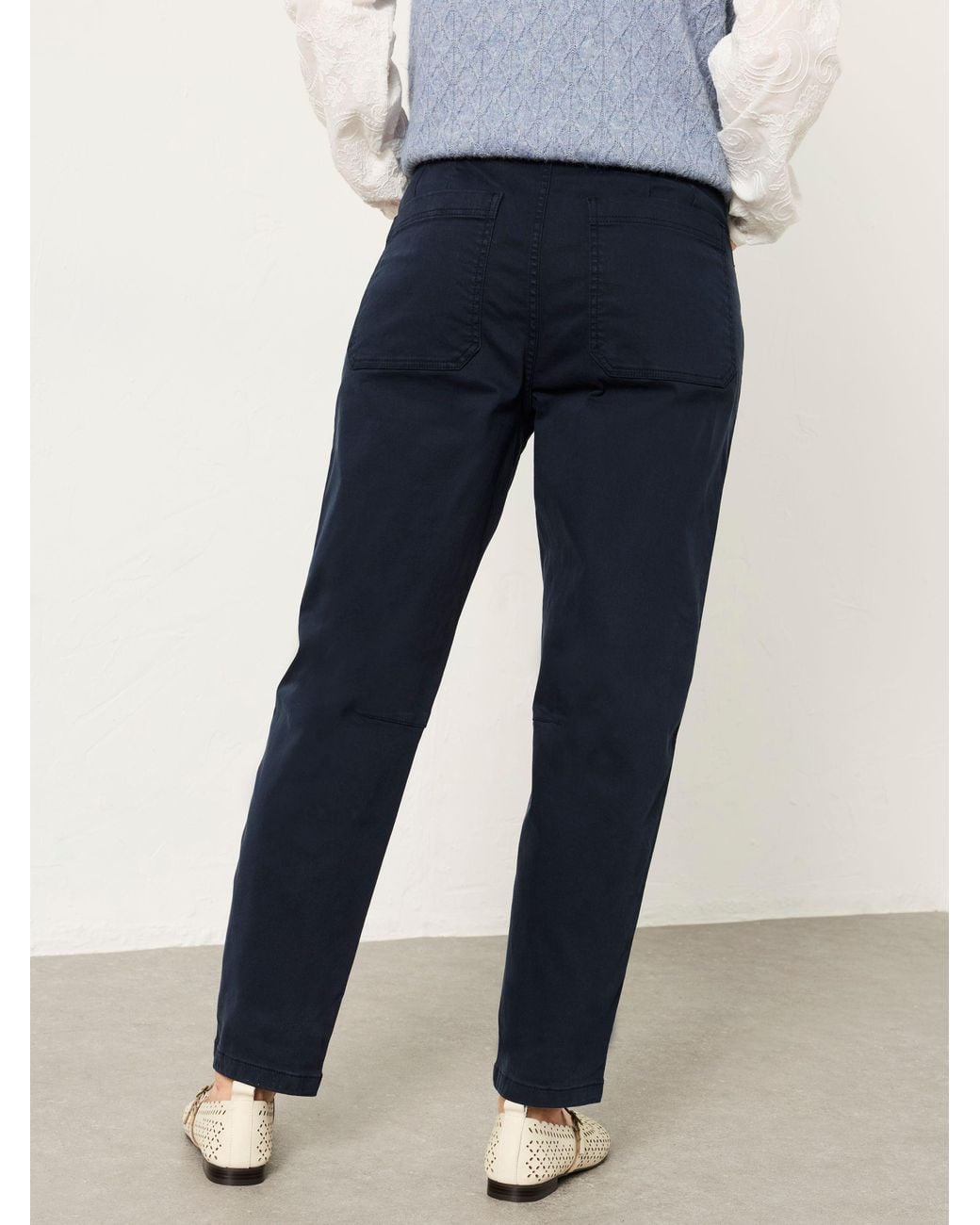 FatFace Blue Bella Tapered Chino Trouser