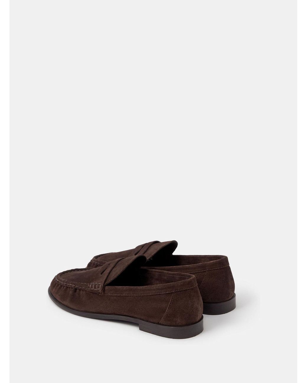 Accessorize Brown Suede Loafers