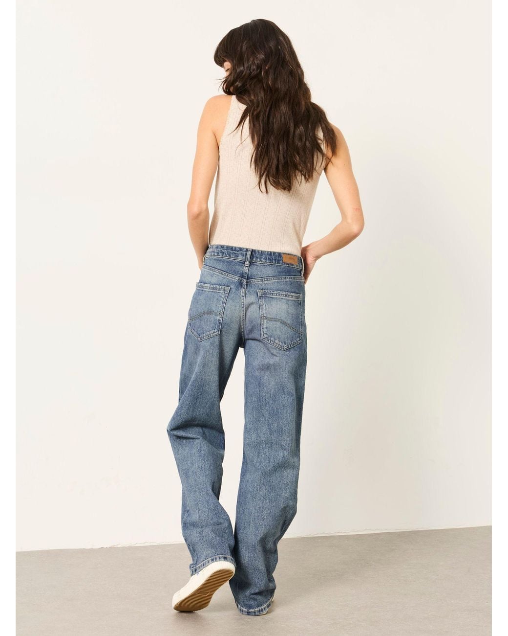 FatFace Blue Filby Relaxed Straight Jeans