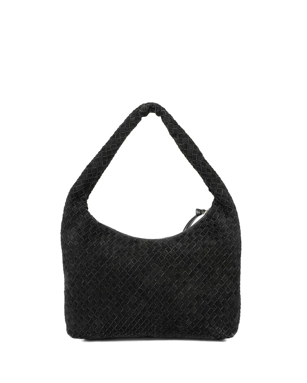 Jones Bootmaker Black Waverely Leather Shoulder Bag