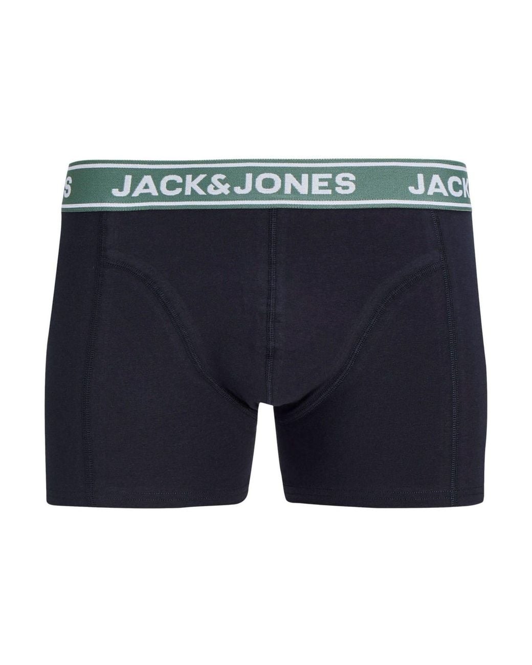 Jack & Jones Blue Logo Trunks 5 Pack for men