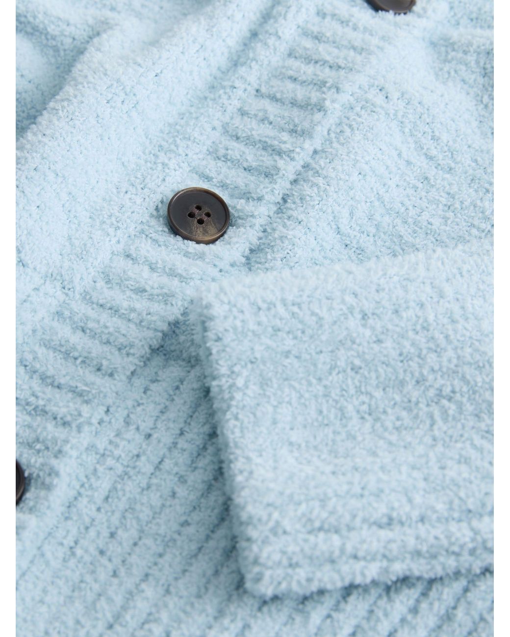 Next Blue Cosy Button Up Cardigan