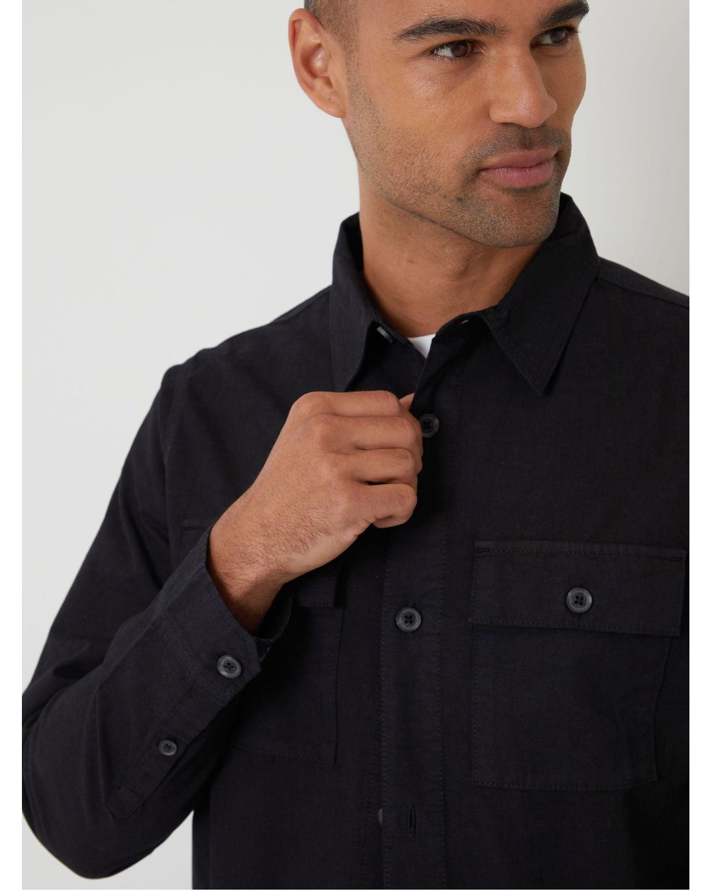 Threadbare Black Lightweight Jacket for men