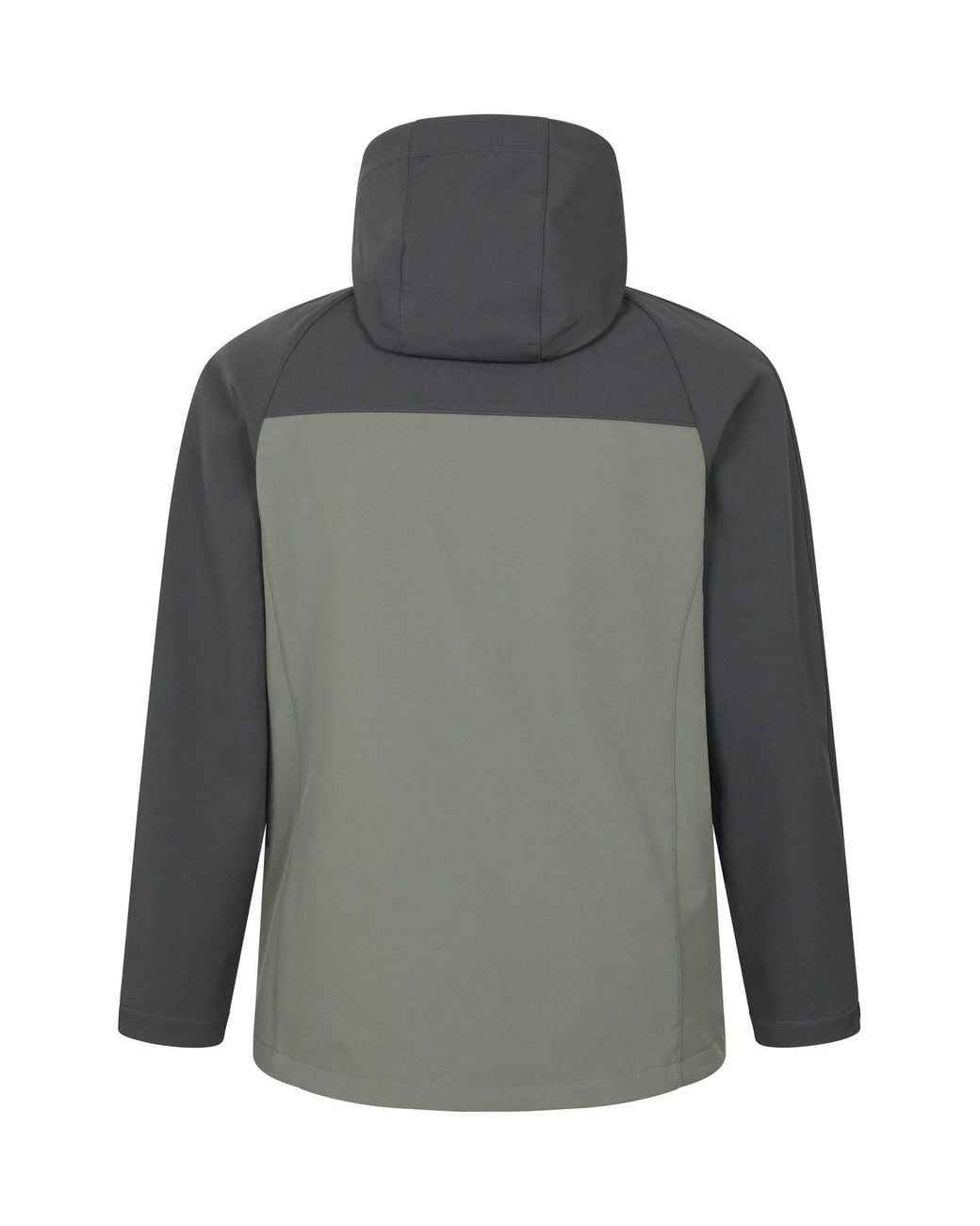 Mountain Warehouse Gray Exodus Showerproof Softshell Coat Jacket for men