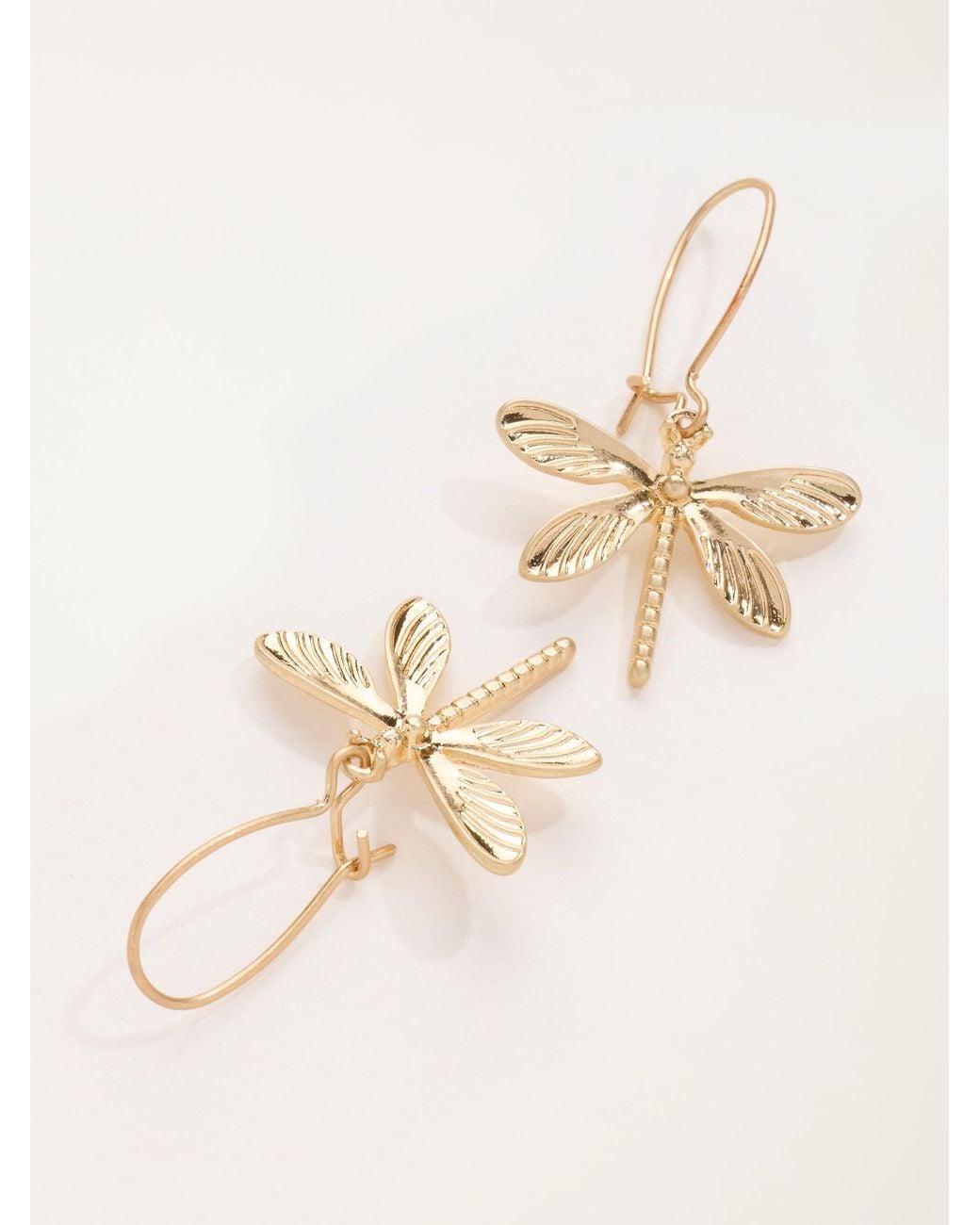 FatFace Natural Dragonfly Earrings