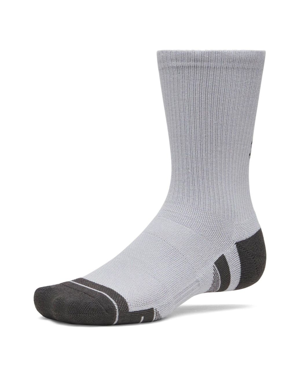Under Armour Black Performance Tech Crew Socks 3 Pack for men