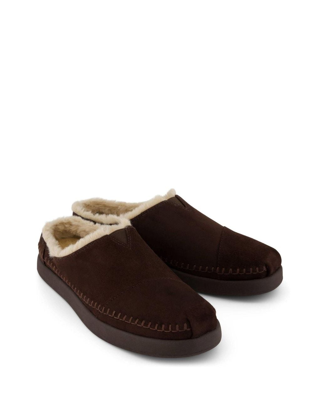 TOMS White Alpargata Ease Slippers