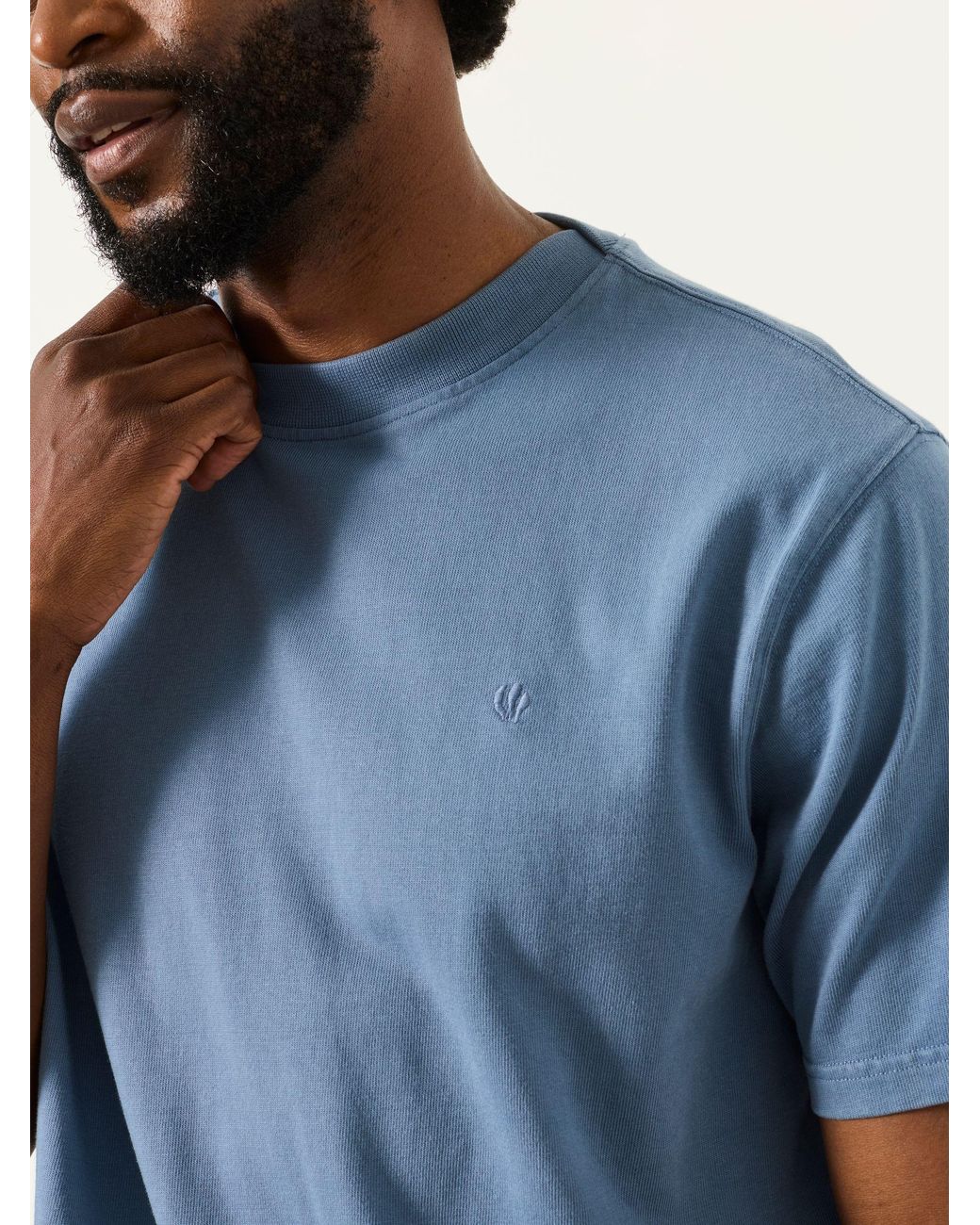 FatFace Blue Alton Short Sleeve T-Shirt for men